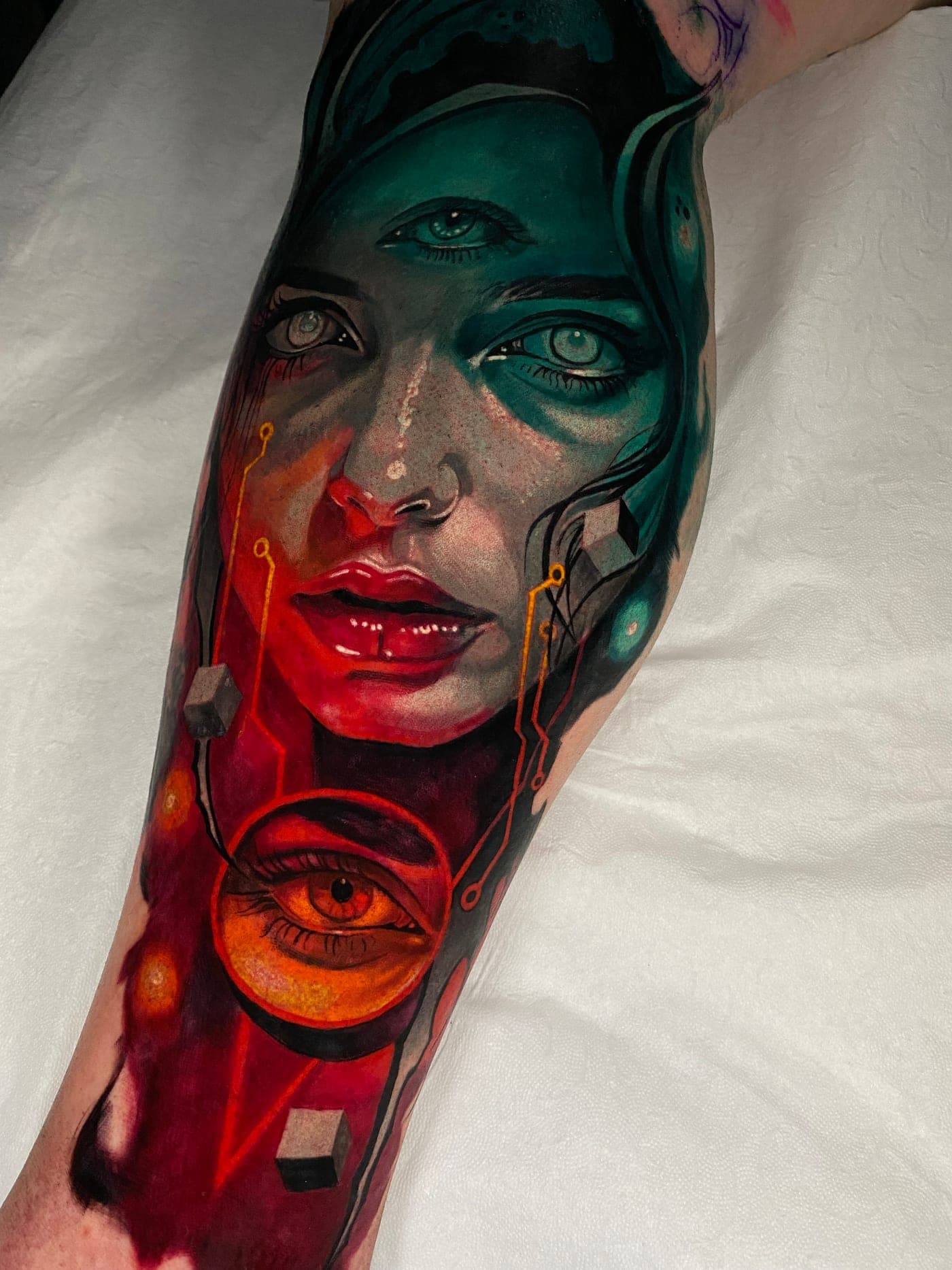 Tatuaje realizado por Eric Olguín — pieza 7