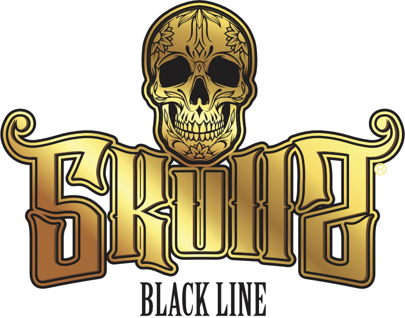 Skull Black Line